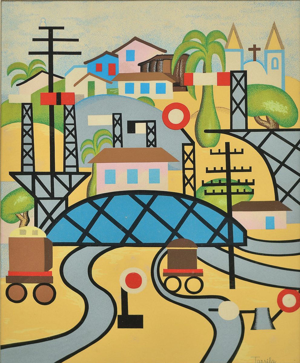 Estrada De Ferro Central Do Brasil Tarsila Do Amaral - NAZAEDU