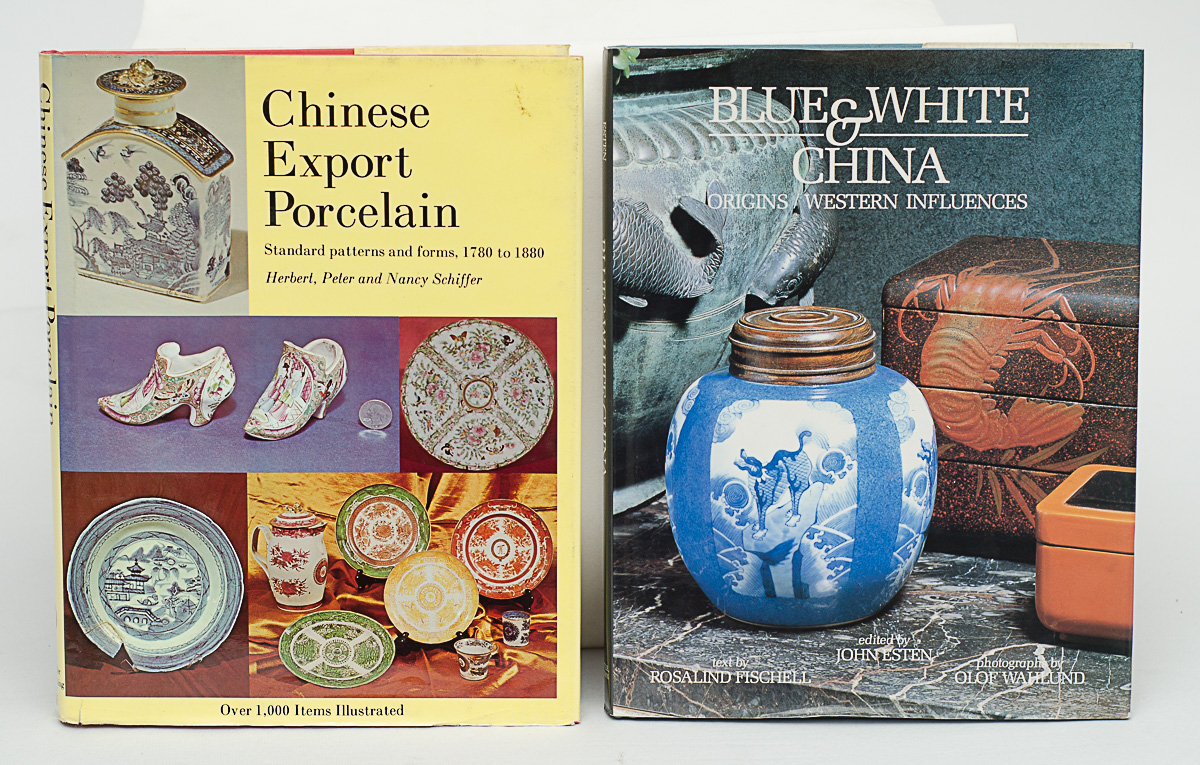 a) "BLUE & WHITE CHINA ORIGINS WESTERN INFLUENCES