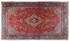 Antigo tapete Isfahan medindo: 3,20 X 2,00 = 6,40m². Reproduzido com foto no catalogo.