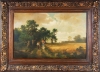 F. TISOL  (França, sec. XIX) - " Promenade aux champ", oleo s/tela, 69 x 1,06. Reproduzido com foto no catalogo.