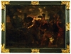 ESCOLA ESPANHOLA - sec. XVII/XVIII - "Cena Biblica", oleo s/tela - 100 x 135 - Acervo de Maria Guadalupe Van Hoogstraten (1914-1997). Reproduzido com foto no catalogo.