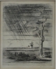 PORTINARI, CANDIDO (1903-1962) - "Tempestade", água-forte, 25 X 19,5. Assinado no C.I.D. (1943). Acompanha Atestado de Autenticidade (nº 0539-A) emitido pelo Projeto Portinari. Reproduzido com foto no catálogo.
