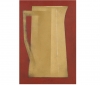 SCLIAR, CARLOS (1920 - 2001) - "Jarra bege", vinil encerado s/tela, 37 x 26. Assinado, datado (1984) e no verso (Ouro Preto). Reproduzido com foto no catálogo.