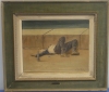 SOBRAGIL GOMES CAROLLO (1896-1974) - "O Ébrio", óleo sobre eucatex, 33 x 41. Assiando, datado (1956) localizado (Paris) no C.I.D.