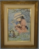 ARNALDO SINATTI (1935). "A pequena florista", óleo s/ tela, - 56 X 39. Assinado no c.i.d.