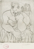 PORTINARI, CÂNDIDO (1903 - 1962) - "O casal", gravura (tiragem póstuma), 39 X 32. Assinado no c.i.e. Autenticado e registrado no "Projeto Portinari". Reproduzido com foto no catálogo.
