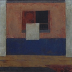 JOSE PAULO MOREIRA DA FONSECA (1922-2004). "Toalha na Janela", óleo s/ tela, 30 x 30. Assinado e datado (1986) no c.i.d.