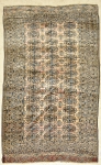 Raro Tapete Boukara (circa 1910), medindo: 2,70 X 1,65 = 4,45m².