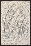 BARRIO, ARTUR (1945). "Posso Copiar, Eu Sou Jovem", crayon sobre tela, 81 x 54. Assinado e datado (1995) no c.i.e.