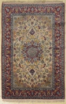 Tapete Isfahan (Ponto Extra), medindo: 1,70 X 1,15 = 1,95m².
