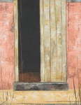 JOSE PAULO MOREIRA DA FONSECA (1922-2004). "Portal", óleo s/ tela, 24 x 20. Assinado e datado (1985) no c.i.d.