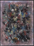 ANTONIO BANDEIRA (1922-1967). "Sem Título", aquarela, 30 x 21. Assinado e datado (1963) no c.i.d. Reproduzido com foto no catálogo.