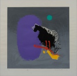 MABE, MANABU (1924-1997). "Sem Título", serigrafia a cores, 50 X 50. Assinado e datado (1995) no c.i.d.
