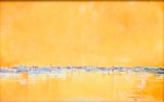 JENNER AUGUSTO (1924 - 2003). "Alagados", óleo s/ tela, 22 x 33. Assinado e datado (1976) no c.id. e no verso (série "Ana Leonor"). Com carimbo do artista no chassi.