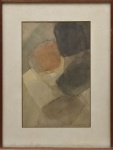 SANSON FLEXOR (1907-1971). "Sem Título", aquarela, 47 x 30. Assinado e datado (1962) no c.i.d.