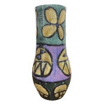 BRENNAND, FRANCISCO (RECIFE, 1927-2020). Monumental vaso em cerâmica vitrificada, esmaltado nas core